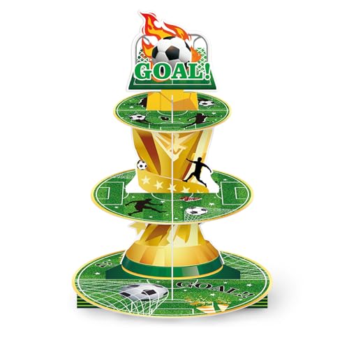 Soccer Cupcake Stand