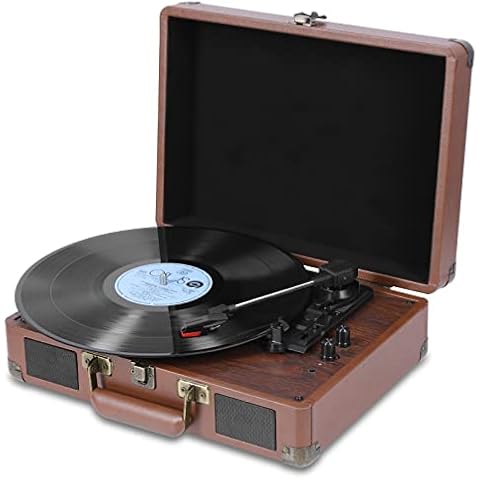 Tocadiscos de Vinilo VOKSUN con Bluetooth y Grabación a MP3 Cover