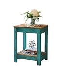 Turquoise Combo End Table
