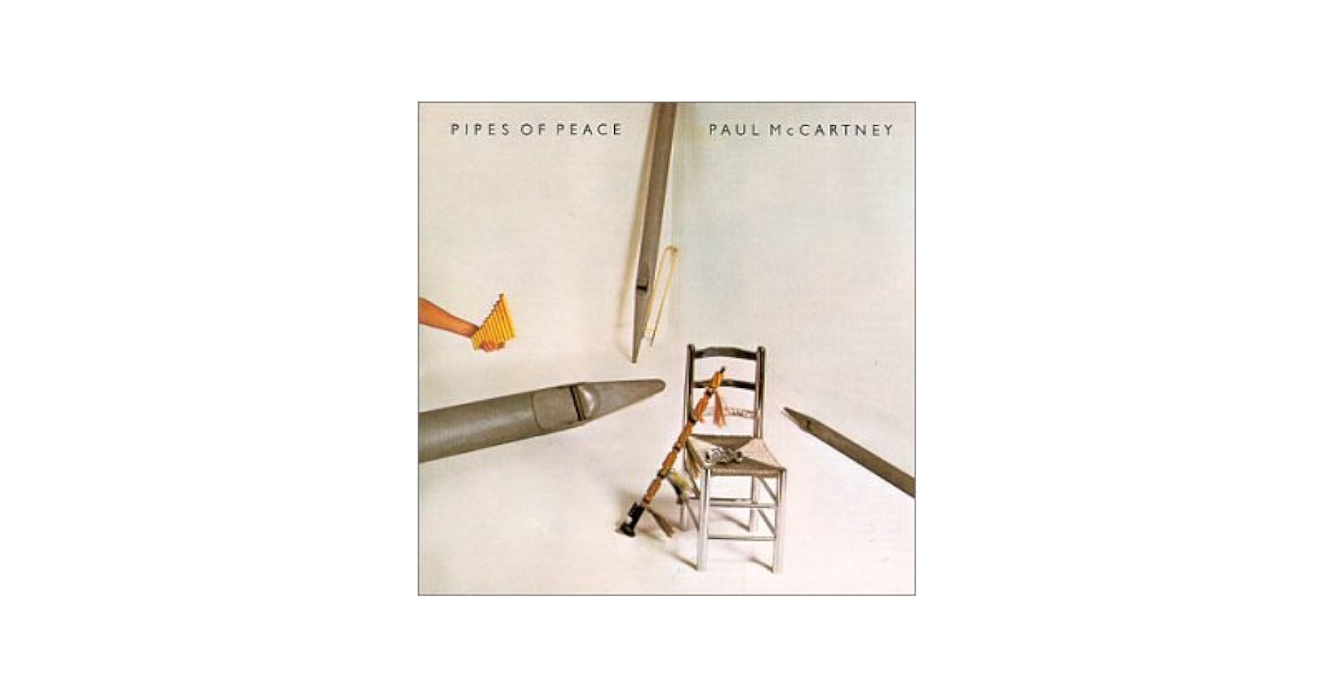 洋楽 paul mccartney pipes of peace (RARE!!) Pipes of Peace - Black LP - Paul McCartney Official Store