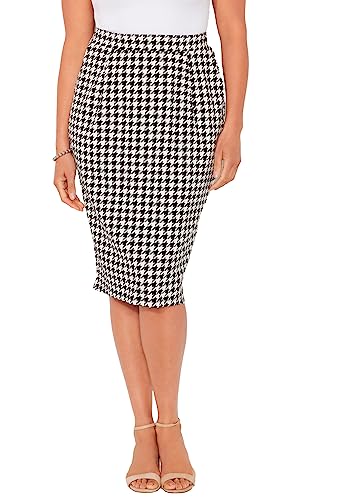 Catherines Women's Plus Size Liz&Me Ponte Pencil Skirt