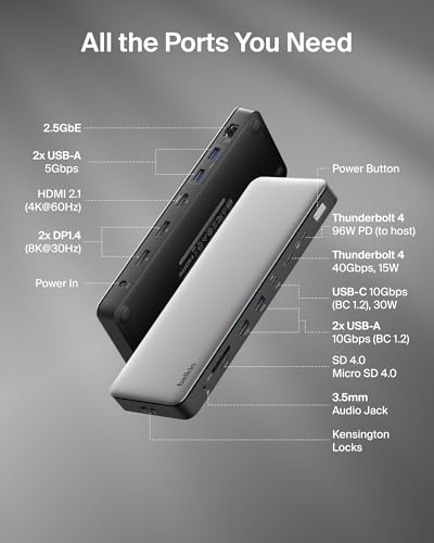 High Capacity Thunderbolt workstation dock Bundle product image