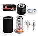 Air Filter & Guide Cage Cap Oil Filter Kit For Yamaha Grizzly 350 400 450 Bruin 350 Kodiak 400 450 Wolverine 350 450 5UH-E4458-00-00