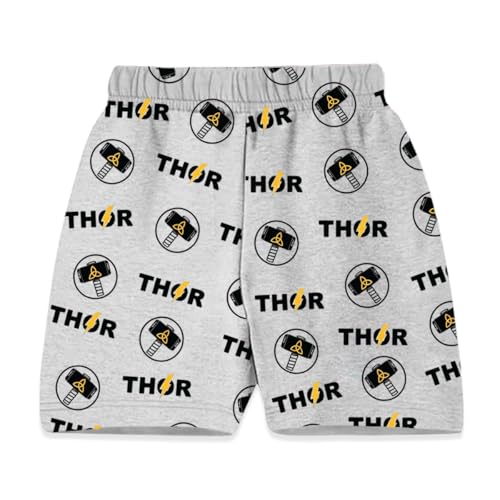 Image of Kuchipoo Marvel Boys Printed Cotton Shorts | Superheroes | Iron Man | Spider-Man | Hulk | Thor | Captain America | Pack of 5