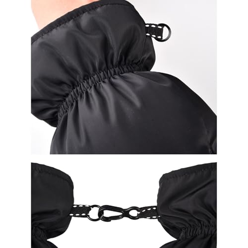 Guantes de esquí con aislamiento de plumón grueso Okiyakusama para frío 5
