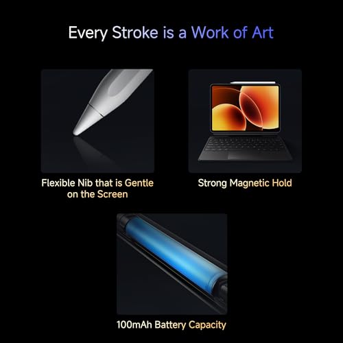 Image of Xiaomi Focus Pen Pro for Xiaomi Pad 8 | for 16384 Levels of Pressure Sensitivity | Less Than 1ms of Ultra Low Latency