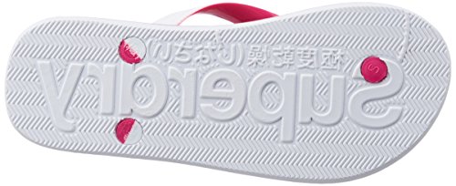 Superdry Glitter Flip Flop Donna Sandalo Rosa
