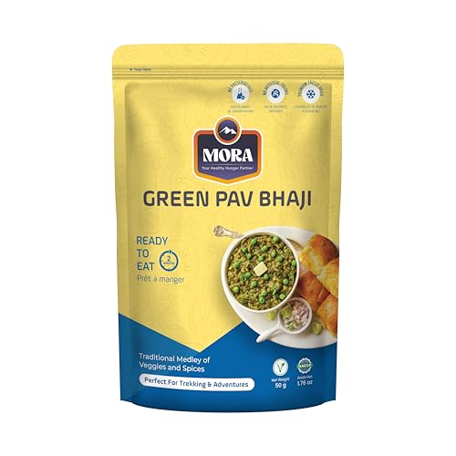 Mora Cheesy Paneer - Ready To Eat Premium Freeze Dried Instant Meal, Microwavable, Effortless Cooking, Gluten-free, Plant-based, High Protein, Emergency Food, Vegan