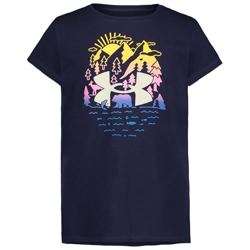Image of Under Armour Girls' Short Sleeve Performance Graphic Tee, Outdoor Collection