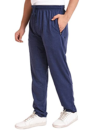 Image of Neo Garments Men's Cotton Solid Regular Fit Trackpants /Jogger /Trouser with Side Pockets