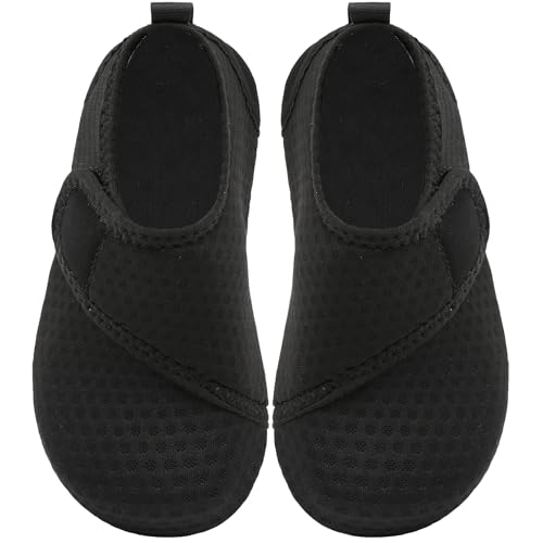 JOINFREE Kids Boys and Girls Swim Water Shoes Toddler Quick Dry Aqua Socks Barefoot Skin Shoes for Beach Sports2