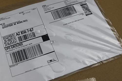 100PCS (145*180mm) FBA Box Transparente Lieferscheintaschen Versandtaschen warensendung versandtaschen selbstklebende Begleitpapiertaschen Dokumententaschen Rechnungstaschen für Dokumente Rechnungen