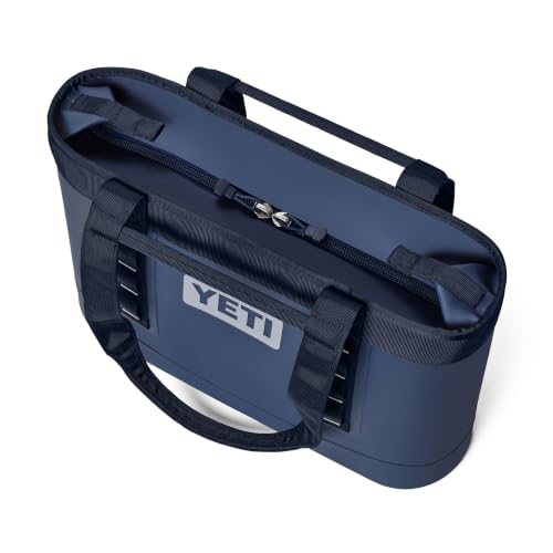 Image of YETI Camino 18L Zip Carryall Tote Bag, Classic Navy