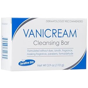 Vanicream Cleansing Bar 3.9 Oz (110 G) Pack of 2 by Vanicream