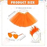 Zoom IMG-1 chiholen gonna in tulle arancione Zoom IMG-1 chiholen gonna in tulle arancione