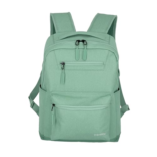 Travelite Handgepäck Rucksack mit gepoltertem Laptopfach, Laptop...