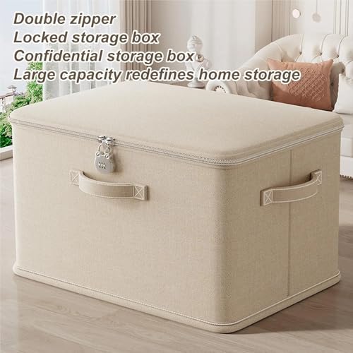 Boîte de rangement verrouillable et lavable pour étagère de pulls - 6