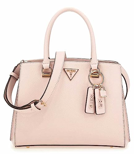 GUESS Noelle Girlfriend Satchel, Bag Women, Rosa Ligera, One Size