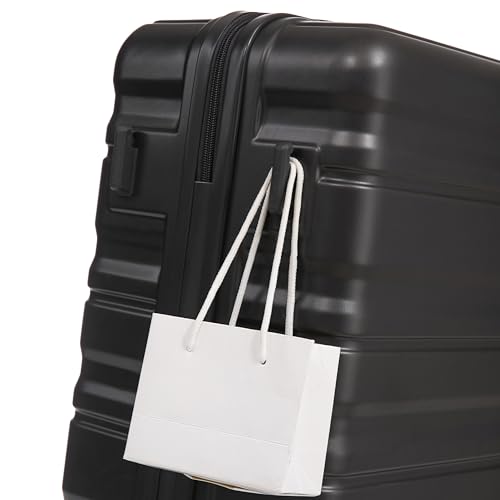 LIFE SKY ABS Carry On Luggage: 360° Silent Spinner Wheels & Retractable Handle - Business Travel Suitcase for Professionals with Combination Lock & Large Capacity Design