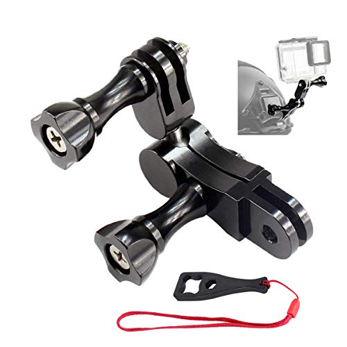 Soporte de Brazo Giratorio de 360 Grados para GoPro 7 6 5 4 3 de aleación de Aluminio, Brazo de extensión para GoPro Here 7 6 5, dji Osmo Action, YI, Campark, AKASO y más Cover