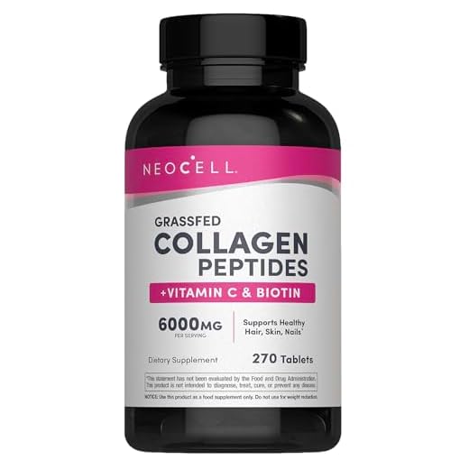 NeoCell Super Collagen With Vitamin C and Biotin, Skin, Hair and Nails Supplement, Includes Antioxidants, Tablet, 270 Count, 1 Bottle