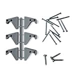 VELUX Dachfenster Ersatzteile - Haltekrallen 3 Paar Halter Rollo Rollladen Ersatzteile Innenrollo - Verdunklungsrollo Sichtschutzrollo