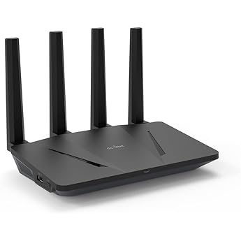 GL.iNet GL-AX1800(Flint) WiFi 6 - Dual Band Gigabit Wireless Internet Router | 5 x 1G Ethernet Ports | Up to 120 Devices | Am