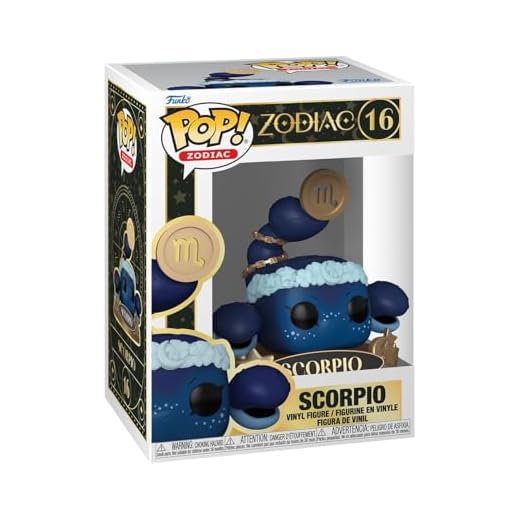 Funko Pop! Zodiac: Scorpio - (Oct.) - Figura de Vinilo Coleccionable - Idea de Regalo - Mercancia Oficial - Juguetes para Niños y Adultos Fans - Muñeco para Coleccionistas y Exposición