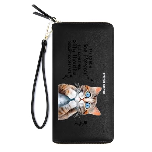 OIDERY Animal Theme Customized Women's Wallet,Birthday Gift,Valentine's Day Gift for Mother Wife,Thanksgiving Gift for Parent 1303l