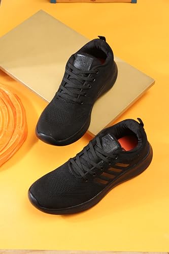 Image of Men's Sports Shoes with Memory Foam Cushioned Insole|Running Walking Gym Training Jogging Athletics|Comfortable & Stylish|Casual & Lightweight|Slipon Sneaker