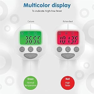 Elepho-eTherm-Pro-Medical-Quality-Non-Contact-IR-Forehead-Thermometer-for-Family-or-Office-Use-Instant-Body-Object-or-Liquid-Readings-Large-LCD-Display-32-Memory-Readings - Cucciolini Doodles   Elepho-eTherm-Pro-Medical-Quality-Non-Contact-IR-Forehead-Thermometer-for-Family-or-Office-Use-Instant-Body-Object-or-Liquid-Readings-Large-LCD-Display-32-Memory-Readings