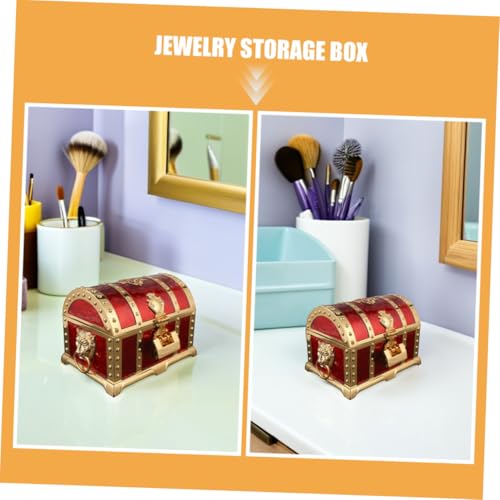 Boîte de rangement décorative pour bureau en alliage style rétro - 8