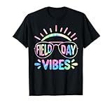 Tie Dye Field Day Vibes Funny for Teacher Kid Field Day 2026 T-Shirt