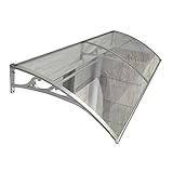 ★ Überdachung, die den regen an der Hintertür, Haustür, Garten, Balkon oder Fenster bei Ihnen zu Hause sehr gut hält.Ihre Gäste müssen nicht mehr draußen im regen und Kälte warten.