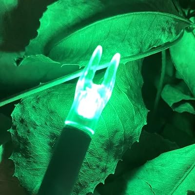Encoches lumineuses S .244 vert pour flèche 6.2mm de chasse à l'arc - 5