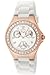 Invicta Women's 1646 Angel Jelly Fish Crystal-Accented 18k Rose Gold-Plated Watch