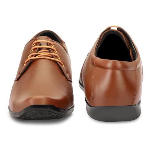 Image of Leatherful Formal Lace-up Derby Shoes| Full Grain Leather | Office, Party | Genuine Leather | Smart Casual