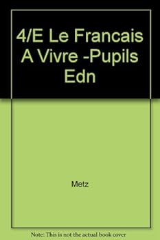 Hardcover Le Francais a Vivre Book