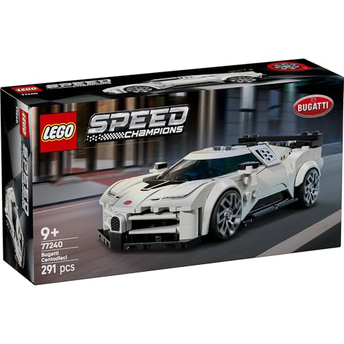 Image of LEGO Speed Champions Bugatti Centodieci Hyper Sports Car Toy 77240 Building Blocks Toys for 9+ Gift for Boys and Girls