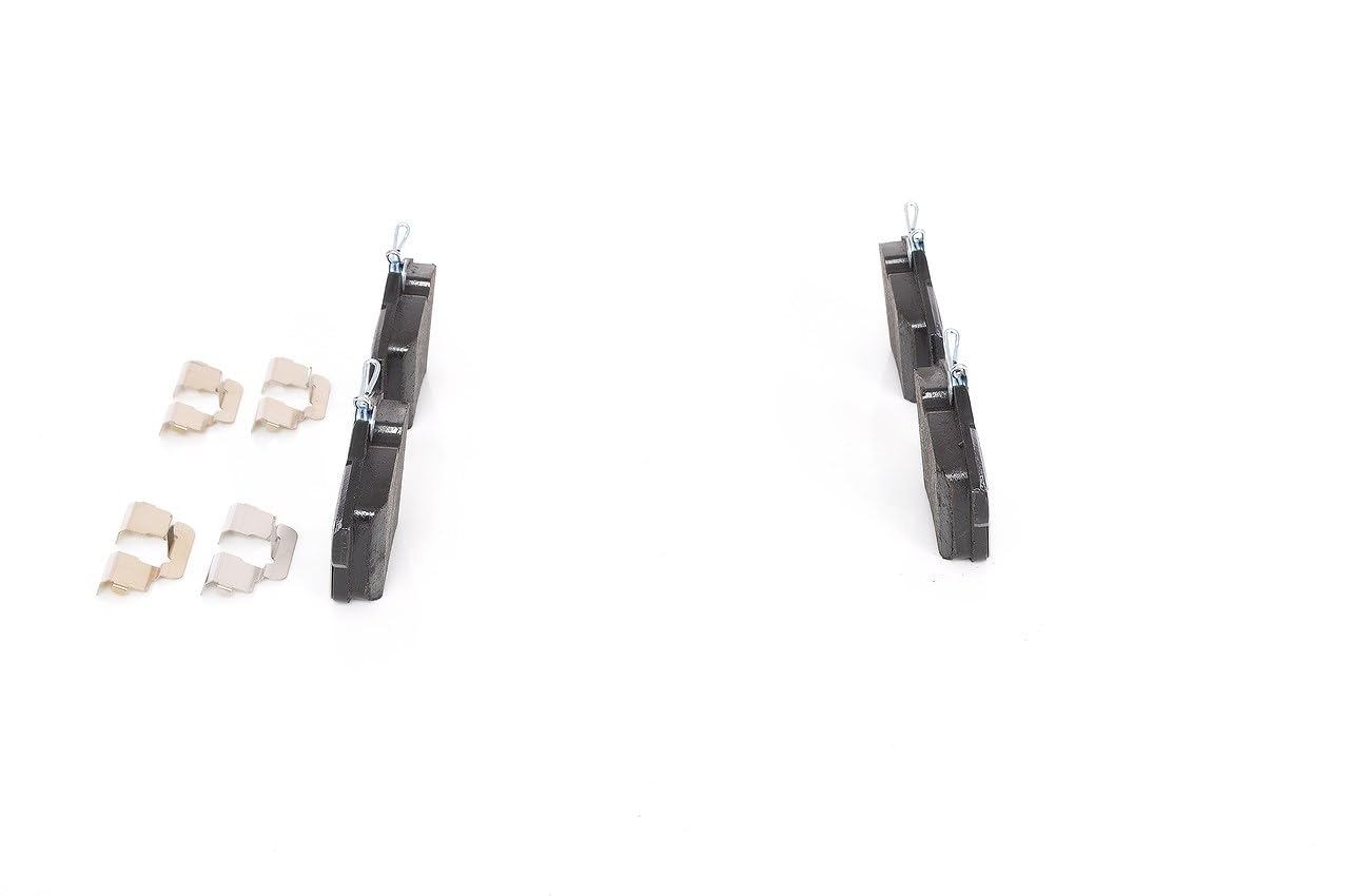 Bosch BP1359 - Plaquettes de Frein Arrière pour Voiture - Qualité Bosch - Réduction du Bruit et de la Poussière - Certifié ECE-R90 - Sans Cuivre - Jeu de 4 Plaquettes - Avec Accessoires | Compatible avec: CITROËN C4 I, C4 II, DS3, DS4, DS5, DS 4 / 4 CROSS