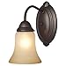 Westinghouse Lighting 6223500 Trinity II Five-Light Interior Chandelier, Oil Rubbed Bronze Finish with Aged Alabaster Glass