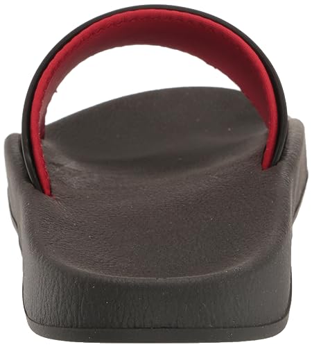 Image of HUGO Men's Stacked Logo Slide Sandal