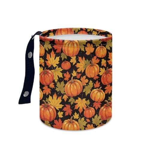 Image of Thanksgiving Turkey Car Trash Can, Cute Car Trash Bag, Hanging Organizer and Storage Bag, Universal Fit for Front Seat, Back Seat, Floor, Headrest