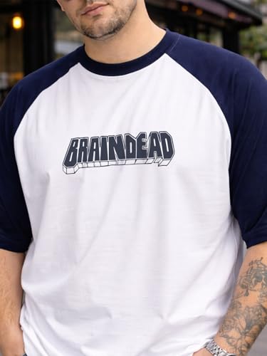 Image of Veirdo Men's 100% Pure Cotton Half Sleeve Plus Size Printed T-Shirt with Raglan Sleeve Stylish Comfortable & Durable Tees (Sizes: 2XL to 5XL)