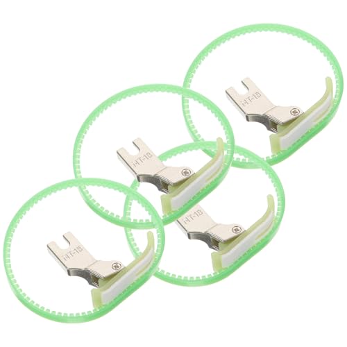 Set 4 pies prensatelas para máquina de coser acero