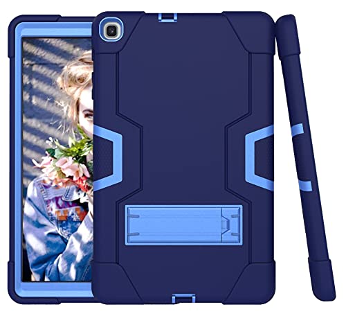 Coque tablette Samsung Tab S5E bleue antichoc idéale pour toute la famille
