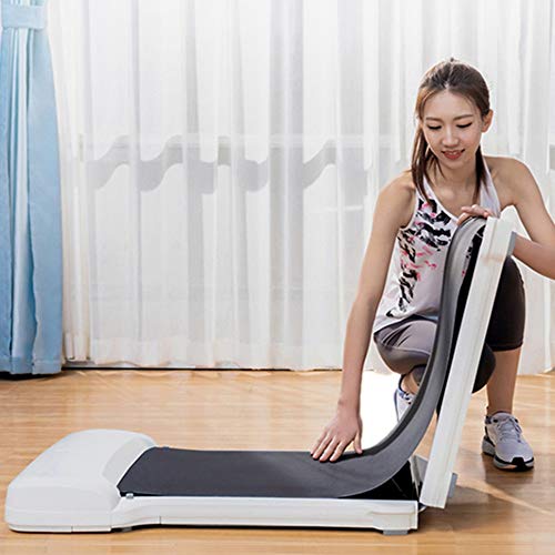 Image of Treadmill Foldable Home Treadmill Mute Small Flat Exercise Fitness Equipment, Portable Treadmill Dormitory Bedroom