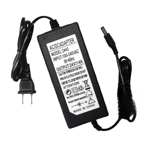 Adaptateur secteur 24V 4A bifilaire 2m pour remplacement bloc alimentation