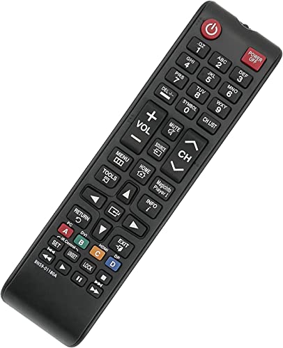 Image of Ehop BN59-01180A Compatible Remote for Samsung HD TV TM1240A DH40D DH48D DH55D DM32D DM40D DM48D DC48E-M DC55E-M DC40E-H DC48E-H ED75E ML32E ML55E EM65E EM75E DC32E DC40E DC48E DC55E DC32E-M DC40E-M