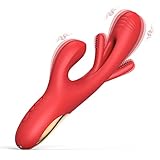 LOVENOTE Rechargeable Body Massager for Women (Red)